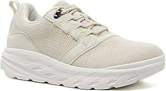 Men's Orthopedic Diabetic Wide Walking Shoes: Comfortable Arch Support Sneakers for Bunions Hammer Toes, Adjustable Plantar Fasciitis Shoes for Travel, Vacation Beige Size 9