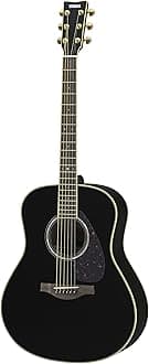 L-Series LL6 Acoustic-Electric Guitar - Roswewood, Black
