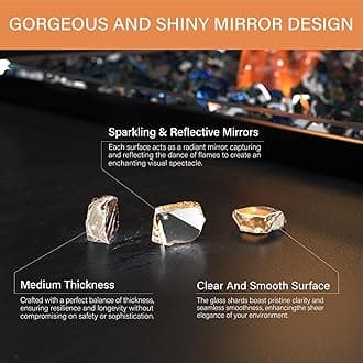 NUPICK Fire Pit Glass