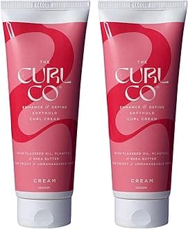 Softhold Curl Cream | For Dry, Frizzy, Wavy, Curly Hair |2in1 Styling cream with conditioner and soft hold gel | No sulphates, silicones, parabens, alcohol, mineral oils | 200 g (Pack Of 2)