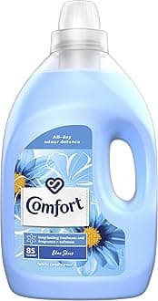 Comfort Blue Skies all-day odour defence for your clothes Fabric Conditioner for long-lasting freshness and fragrance + softness 85 Wash 3 l