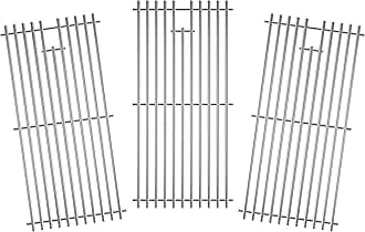 Grill Grates for Charbroil Advantage 4 Burner 463343015 463344015 463344116 463240015 Gas2coal 463340516, Replacement Parts for CharBroil G460-0500-w1, G530-b700-w1, 16-15/16inch, Stainless Steel