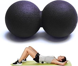 Bodylastics Peanut Massage Ball For Total Body Deep Tissue Massage, Physiotherapy, Trigger Point Therapy, Muscle Knots, Myofascial Release