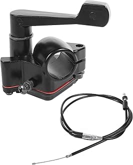VARGTR Thumb Throttle,Throttle Cable Kit,Car Accessories Mini Bike Throttle Kit,7/8'' 22mm Thumb Throttle Cable Accelerator Handle Assembly Replacement for 50cc-250cc ATV Quad Go Kart Pit Bike