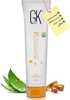Global Keratin GKhair pH+ Pre-Treatment Clarifying Shampoo | For Deep Cleansing, Removes Impurities - With Aloe Vera, Vitamins and Natural Oils For All Hair Types Women and Men (100ml)