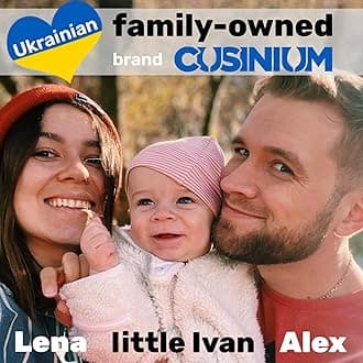 CUSINIUM Powdered Sugar Shaker Duster - with Handle - Cinnamon Shaker for Coffee Bar - Fine Mesh Dredge - 10 Ounce, Pack of 2 | Style: Fine