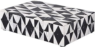 Medley Harlequin Collection Storage Organizer Decorative Box Multipurpose Gift 8x5x2 inch