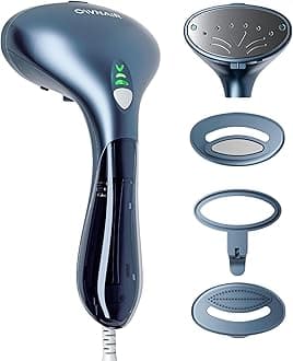 OWNAIR Steamer for Ironing Clothes - 1500W Handheld Garment Steamer - 24g/min High Steam, Fast Heat-Up in 15s, 110ml Tank, Vertical & Horizontal Hand Hold Steam Iron for Clothes and Fabrics