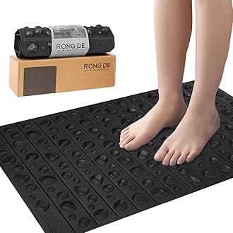 Portable Feet Acupressure Mat, Foldable Foot Massager Mat, Pressure Point Massage Pad, Anti Fatigue Office Standing Desk Stand Up Pad, Relieve Foot Pain(27.6"x16.7")