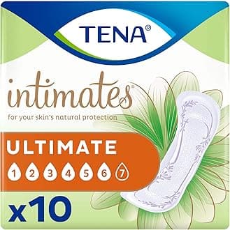 Intimates Ultimate Absorbency Incontinence/Bladder Control Pad, Regular Length, 10 Count (Packaging May Vary)