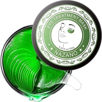 NAZANOUnder Eye Patches for Dark Circles and Puffiness - Under Eye Masks Anti-Aging Collagen Hyaluronic Acid, Reduce Dark Circles & Wrinkles Skincare Beauty Products for Self Care (30 Pairs) 2