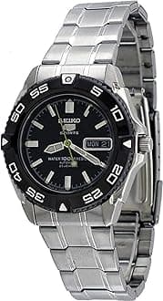 SEIKO 5 Sports Automatic Black Dial Men's Watch SNZB23J1