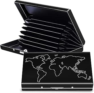 RFID Protected Metal Credit Card Holder Wallet for Men and Women