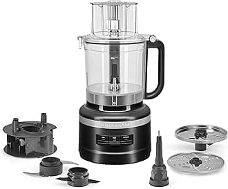 13-Cup Food Processor, Black Matte