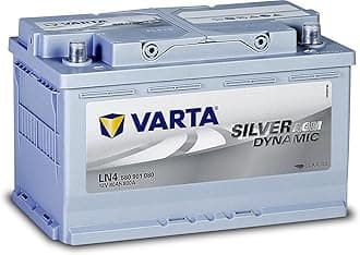 580901080D852 Silver Dynamic Agm Batterie Auto 12 V, 80 Ah, 800 A