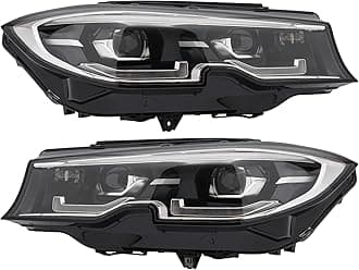 8496159 63118496160 Pair Headlight Compatible With BMW 3 Series 2019 2020 2021 G20 G21 G28 330i 340i LED LH&RH Without AFS (Left and Right)