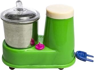 KGR Splash Miniature Grinder Toys Kids Kitchen Pretend Play Toys Mini Kitchen Model Chef Role Play Toy for DIY Scene Kids Gift (Multicolor)