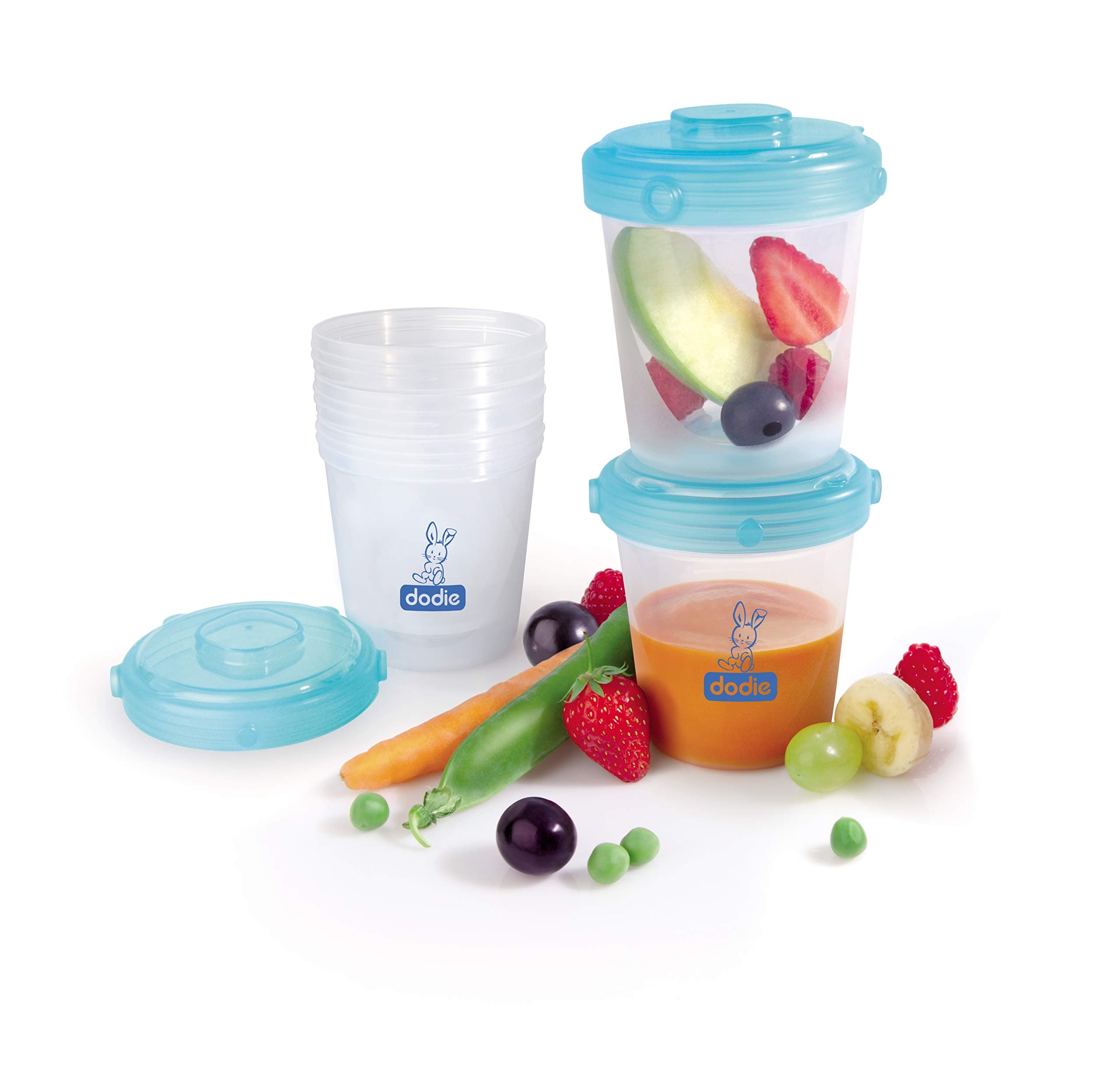 Dodie – 6 Food Storage Containers, 200ml