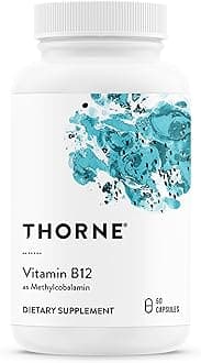 Vitamin B12 - as Methylcobalamin - Supports Heart & Nerve Health, Blood Cell Function, Restful Sleep & Methylation* - Third-Party Certified - Gluten, Dairy & Soy-Free - 60 Capsules