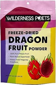 Freeze Dried Dragon Fruit Powder - Pink Pitaya (Pitahaya) 3.5 Ounce