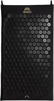 ShaktiMat Acupressure Mat for Relaxation, Massage Muscles, Aid Sleep & Unlock Inner Tension, Similar to Acupuncture, No Needles Required (Classic, Level 2, Shakti Black)
