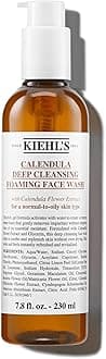 Kiehl's Calendula Deep Cleansing Face Wash, Balances Skin While Gently Removing Impurities, Soothing and Refreshing, Boosts Moisture Barrier for Soft-Feeling Skin, Paraben and Sulfate Free