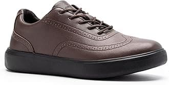 OrthoComfoot Men's Orthopedic Arch Support Oxford Shoes