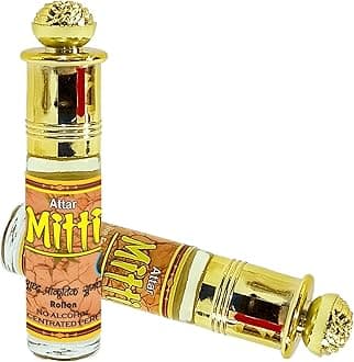 INDRA SUGANDH BHANDAR Attar For Men|Women Shahi Mitti|Patrichor Pure Rain Drops Long Lasting Fragrance 6ml Roll-on Pack