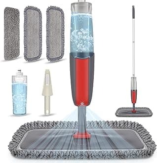 Hardwood Mop with 3 Pads