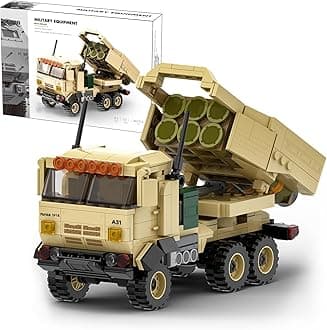 – Armored Vehicle Building Blocks Set, Detailed Brick Model for Teens & Adults, DIY Armored Vehicle Kit for Enthusiasts, 3D Puzzle Model for Home Decor and Learning