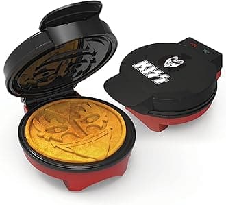 Uncanny BrandsUncanny Brands KISS Demon Waffle Maker- You Wanted The Best Kiss Army Waffle