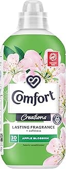 Comfort Creations Apple Blossom Fabric Conditioner with Stay Fresh technology for 100 days of freshness + fragrance* 30 washes (900 ml)