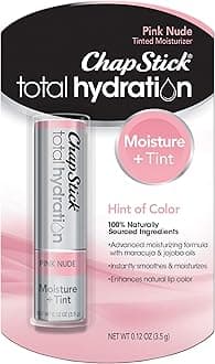Total Hydration Moisture + Tint Pink Nude Tinted Lip Balm Tube, Tinted Moisturizer - 0.12 Oz