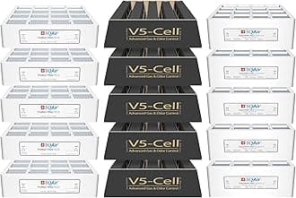 IQAir3-in-1 Filter Bundle 5 Pack - Genuine Replacement Filters For HealthPro Plus - PreMax Pre-Filter - V5 Cell Gas & Odor Filter - Patented HyperHEPA Filter - Swiss Made Filters For Air Purifiers