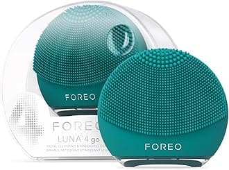 FOREO LUNA 4 go Smart Cleansing Device Facial Beauty Device Electric Facial Cleansing Brush, Silicone, Aging Care
