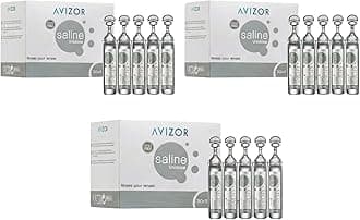 Unidose Saline by Avizor 30 x 5ml X3 Pack