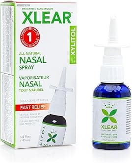 Xlear Natural Nasal Spray with Xylitol, 1.5 fl oz (Pack of 3)