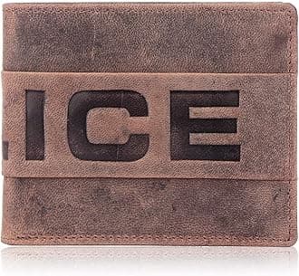POLICE Infinity ID Wallet - Brown Stylish Genuine Leather Wallets for Men Latest Gents Purse with Card Holder Compartment (PT288366_1-3)
