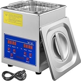 Sponsored Ad - VEVOR 2L Digital Ultrasonic Parts Cleaner with Timer 40kHz Professional 304 Stainless Steel Ultrasonic Cleaning Machine 110V for Jewelry Watch Glasses Diamond Eyeglass Small Parts Cleaning