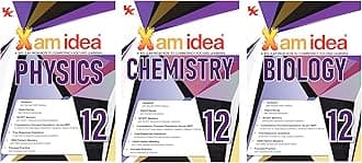 Xam idea Chemistry+Physics+Biology (Set of 3 Book) Class 12 | CBSE Board | Chapterwise Question Bank | Based on Revised CBSE Syllabus | NCERT Questions Included | 2024-25 Exam