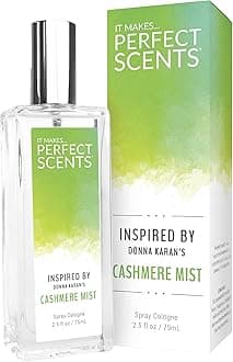 Perfect Scents Fragrances Inspired by Donna Karan's Cashmere Mist Women’s Eau de Toilette Vegan, Paraben Free, Phthalate Free Never Tested on Animals 2.5 Fluid Ounces