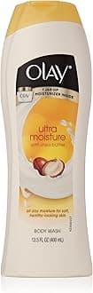 OlayUltra Moisture Moisturizing Body Wash with Shea Butter 13.5 Oz (Pack of 3)