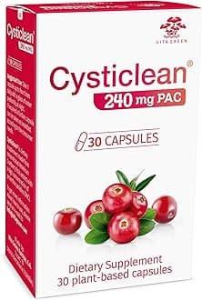 Cranberry PAC Supplement – 240 mg PAC, Sugar-Free – Urinary Tract Infection Support – Most Effective Cranberry Pills for Cystitis & Interstitial Cystitis Relief