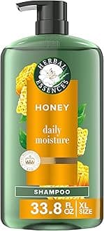Herbal Essences Sulfate Free Shampoo with Honey for Daily Moisture, Nourishes Dry Hair, Moisturizing Shampoo with Certified Camellia Oil and Aloe Vera, Lightweight For All Hair Types, 33.8oz