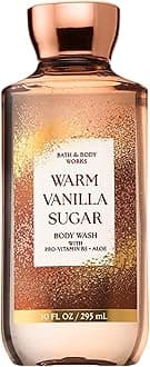 Warm Vanilla Sugar Body Wash, Nourishing Cleanser with Pro-Vitamin B5 & Aloe, Sparkling Sugar and Sweet Vanilla Scent, Gentle for Daily Use, 10 fl oz - 1 Pack