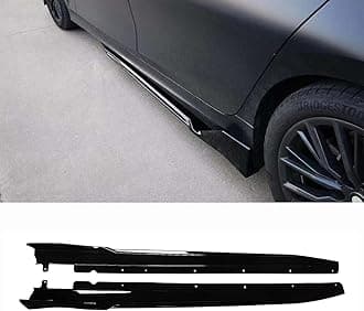 CHIESMA Side Skirts for BMW G20 G28 M340i 2019-2024 ABS Gloss Black 3D Racing Style Rocker Extension Panel Splitter Lip Body Kits Line Protector