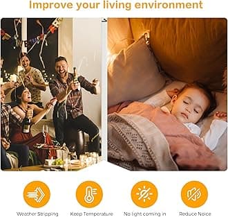 Weather Stripping Door Seal Strip Soundproof "Q" Foam Weather Stripping for Door Frame, Exterior Door Weather Stripping for Large Gap, Easy to Install（White, 40FT)