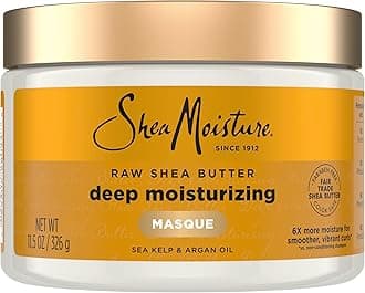 Sheamoisture Deep Treatment Masque for Dry, Damaged or Transitioning Hair Raw Shea Butter with Sea Kelp and Argan Oil 12 oz