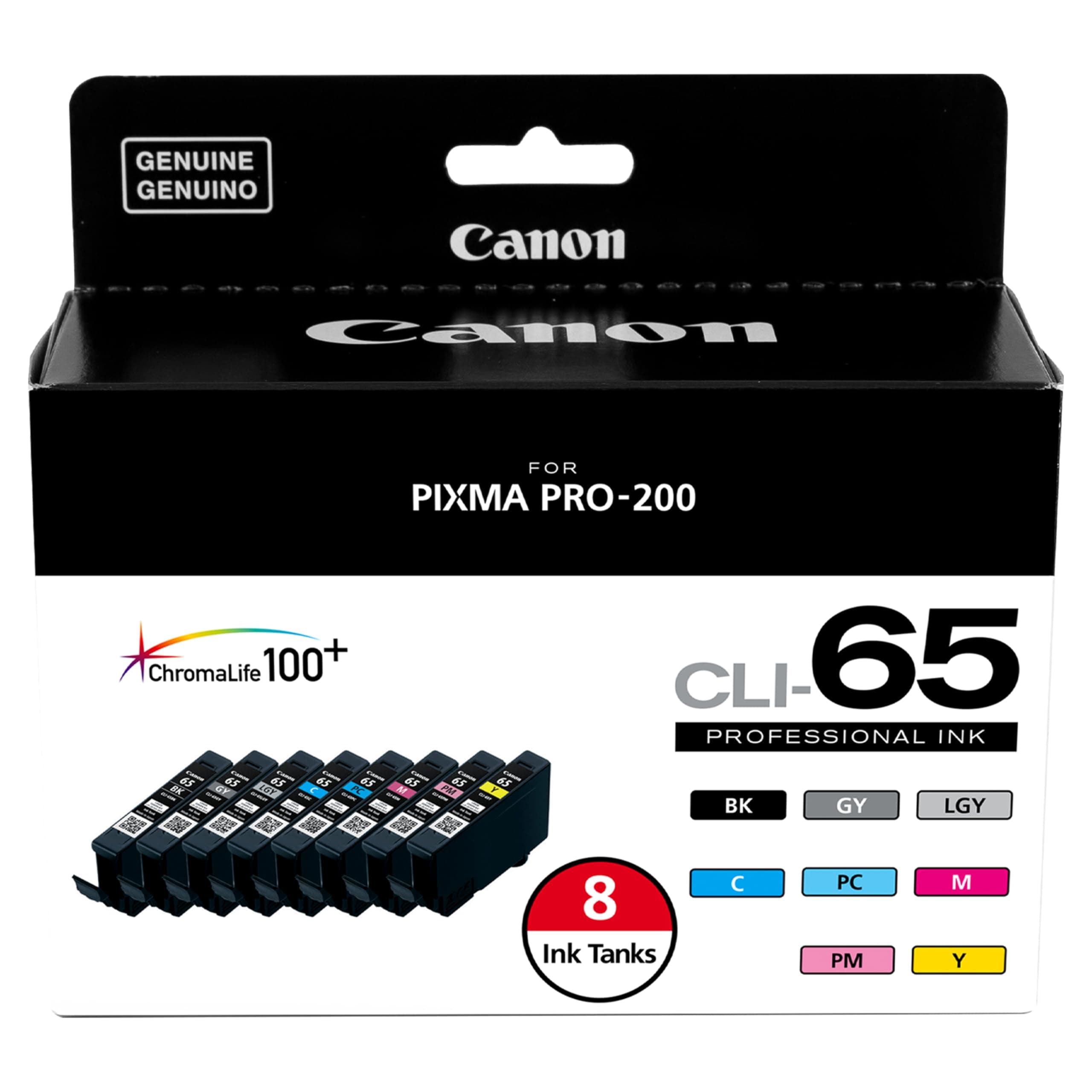 canon cli-65 8-color pk