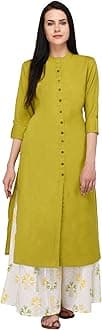 Women's Cotton Solid Readymade Salwar Suit Set